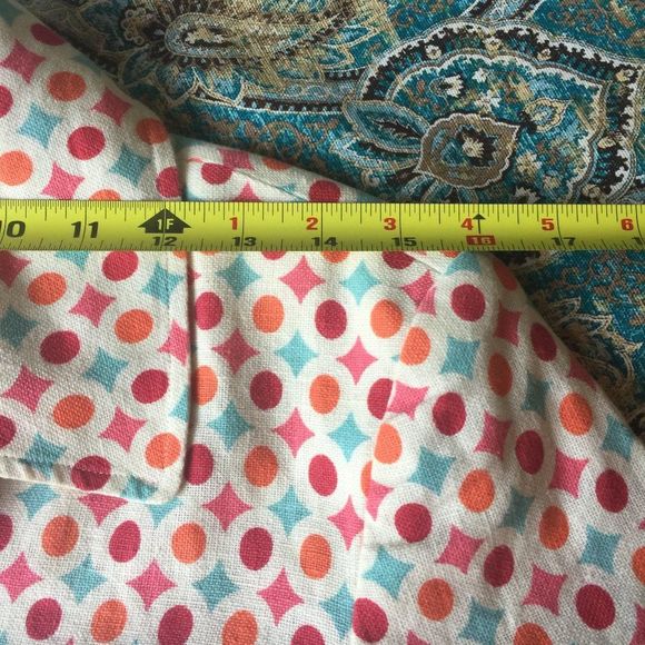 Red Herring London Linen Cotton Spring Coat Size 12 EU US 8 - Picture 10 of 16